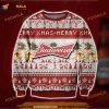 Budweiser Ugly Sweater Beer Drinking Christmas 3D Ugly Sweater