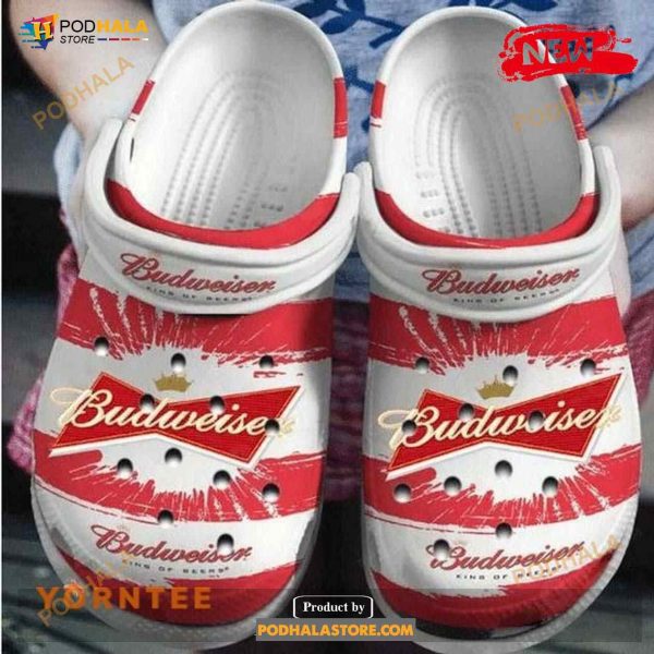 Budweiser Unisex Fashion Style For Man And Women Crocs Clog Shoes