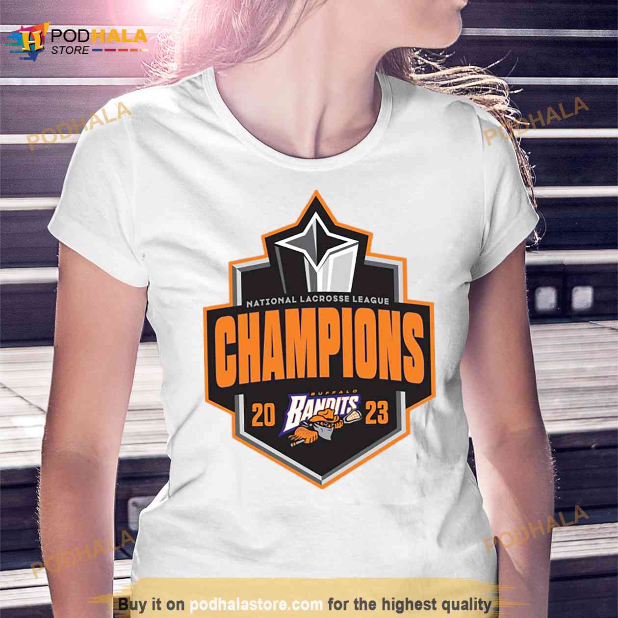 Buffalo Bandits National Lacrosse League Champions 2023 Logo Shirt