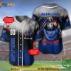 Buffalo Bills 3D Personalized Gift, Custom Name Number Metallica 3D Baseball Jersey