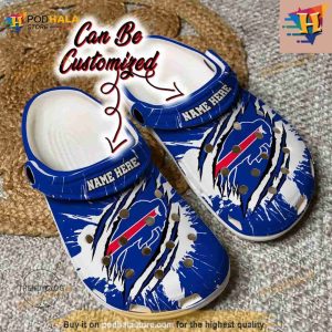 Buffalo Bills Classic Clogs Shoes Personalized Crocs Clog Shoes