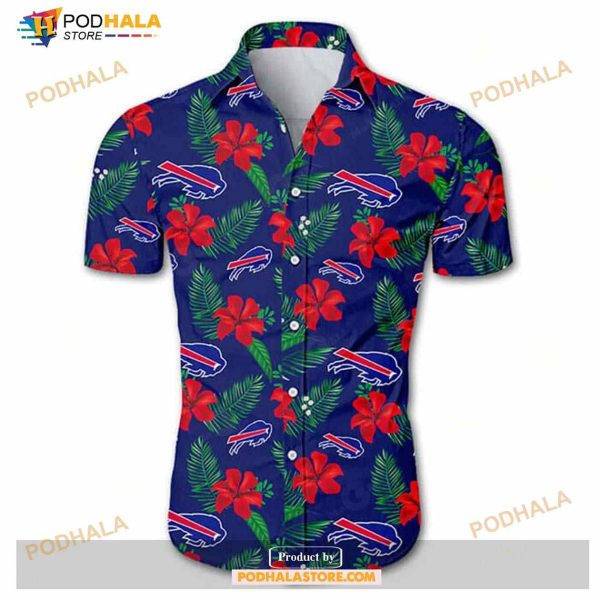 Buffalo Bills Hawaiian Shirt Men Tropical Flower