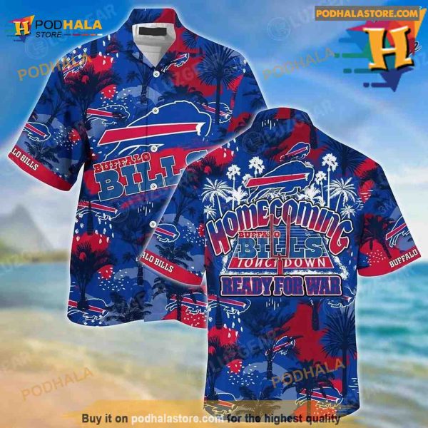 Buffalo Bills NFL Beach Shirt For Sports Best Fans Summer Hawaiian Shirt
