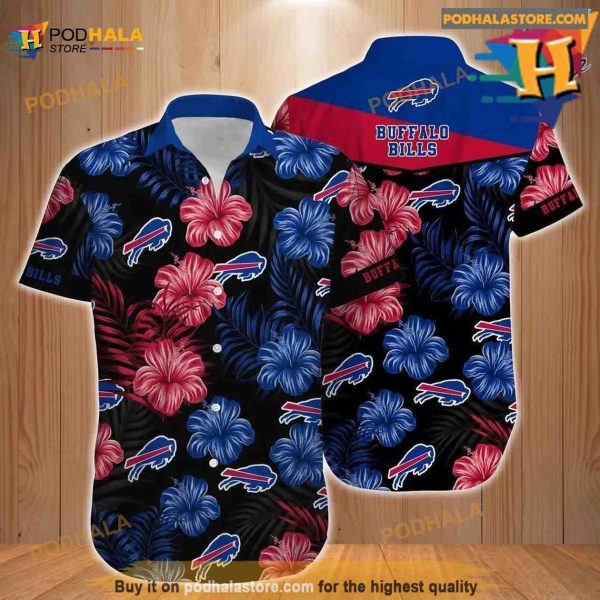 Buffalo Bills NFL Football Hawaiian Shirt Short Summer With Flower Hawaii