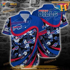 Personalized Name Buffalo Bills NFL Flower Mix Black Summer Football  Hawaiian Shirt - Bring Your Ideas, Thoughts And Imaginations Into Reality  Today