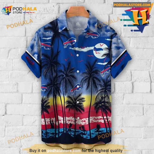 Buffalo Bills NFL Hawaiian Shirt Tropical Patterns Summer Gift For Best Fan