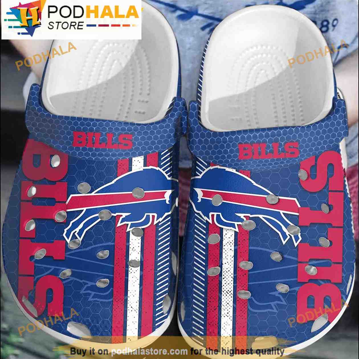 Ewell At vise Installere Buffalo Bills Shoes 3D Crocs Clogs, Funny Crocs - Bring Your Ideas,  Thoughts And Imaginations Into Reality Today