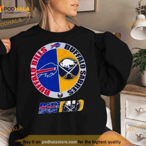 Buffalo Team Sport Buffalo Bills Buffalo Sabres 2023 Shirt 3