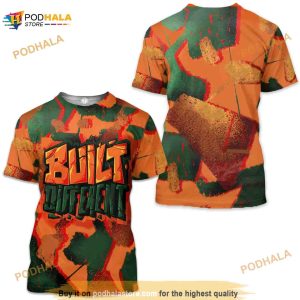 Built Different Broken Match Dunk Low Miami 3D Shirt
