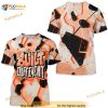 Built Different Broken Match Jordan 5 Dj Khaled Crimson Bliss Printed 3D Shirt