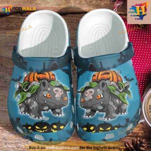 Bulbasaur Pumpkin Halloween Clogs Crocs Clog Shoes 2