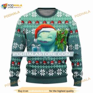 Bulbasaur Ugly Christmas Sweater