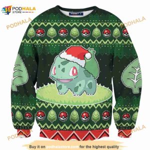 Bulbasaur Wool Knitted Ugly Sweater