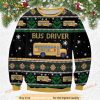 Bus Driver Christmas Ugly Sweater, Funny Xmas Gifts