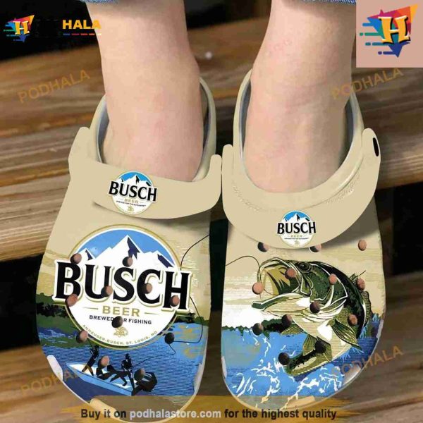 Busch Fish Classic Crocs Clog Shoes