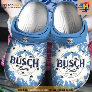 Busch Latte Clogs Funny Shoes Crocs Clog Shoes