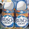 Busch Light 3D Crocs Clog Shoes, Funny Crocs