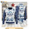 Busch Light Funny Ugly Christmas Sweater, Funny Xmas Gifts