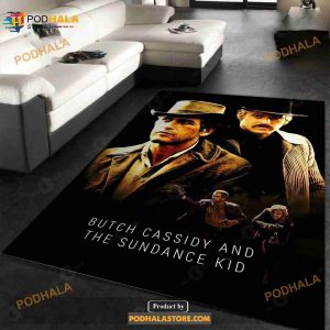 Butch Cassidy 1969 Area Rug Movie Rug- Indoor Outdoor Rugs