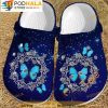 Butterfly 3D Crocs Women, Funny Crocs