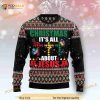 Butterfly All About Jesus Christmas Ugly Sweater