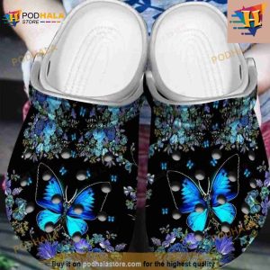 Butterfly Classic Crocs Clog Shoes 2