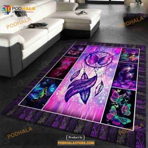 Butterfly Dreamcatcher Rug Home Rugs