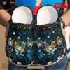 Butterfly Golden Hot Summer For Man And Women Crocs Clog Shoes