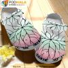 Butterfly Kochou Kimono Anime 3D Crocs, Funny Crocs