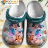 Butterfly With Flowers Magical Flower 3D Crocs, Funny Crocs