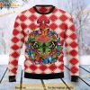 Butterfly Wreath Christmas Ugly Christmas Sweater