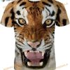 Bystar Tiger Print 3D Shirt