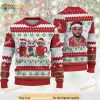 C.Brownlove Christmas Knitted Ugly Sweater, Xmas Is Here Knitted Wool 3D Sweater
