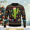 Cactus Ugly Knitted Christmas 3D Sweater, Funny Xmas Gifts