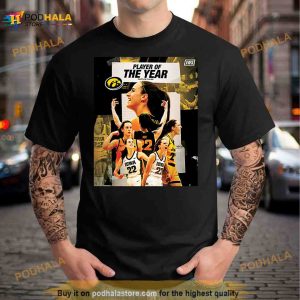 Caitlin Clark Player Of The Year T Shirt 3