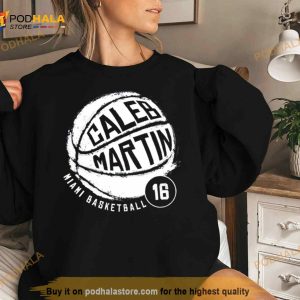 Caleb Martin Miami Basketball Shirt 3
