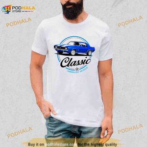Camaro Retro American Vintage Car shirt