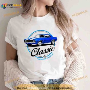 Camaro Retro American Vintage Car Shirt 2