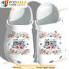 Camera Photographer Girl Loves Photo Floral 3D Crocs, Funny Crocs