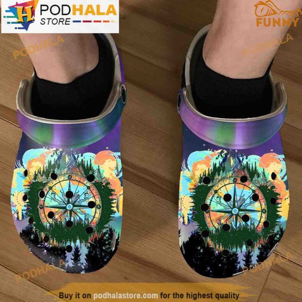 Camping 3D Crocs Wild Child Clog Shoes, Funny Crocs