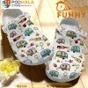 Camping With Wine 3D Crocs, Funny Crocs
