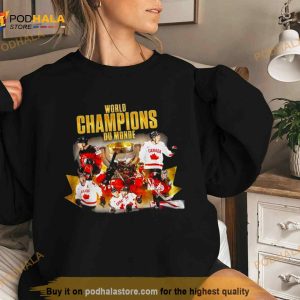 Canada Hockey 2023 Iihf World Champions Du Monde Shirt 2