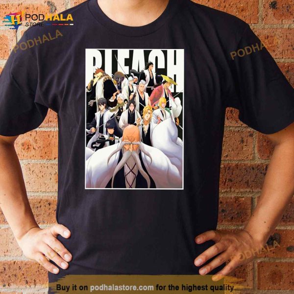 Captains Graphic Bleach Anime Art Shirt