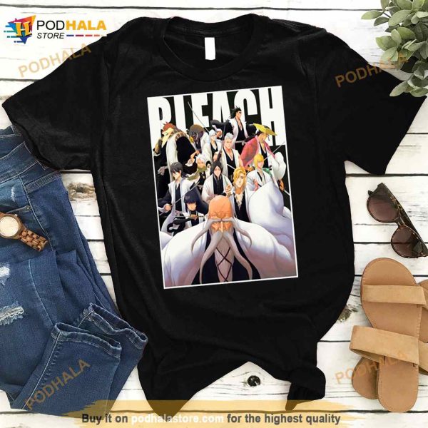 Captains Graphic Bleach Anime Art Shirt