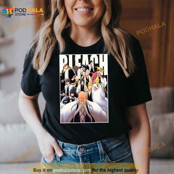 Captains Graphic Bleach Anime Art Shirt