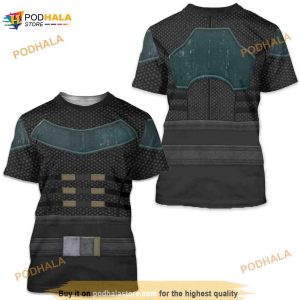 Cara Dune 3D Shirt, Star Wars 3D Shirt, Cara Dune Costume T-Shirt