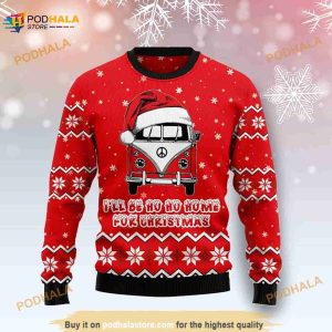 Caravan Ho Ho Home Christmas Ugly Sweater