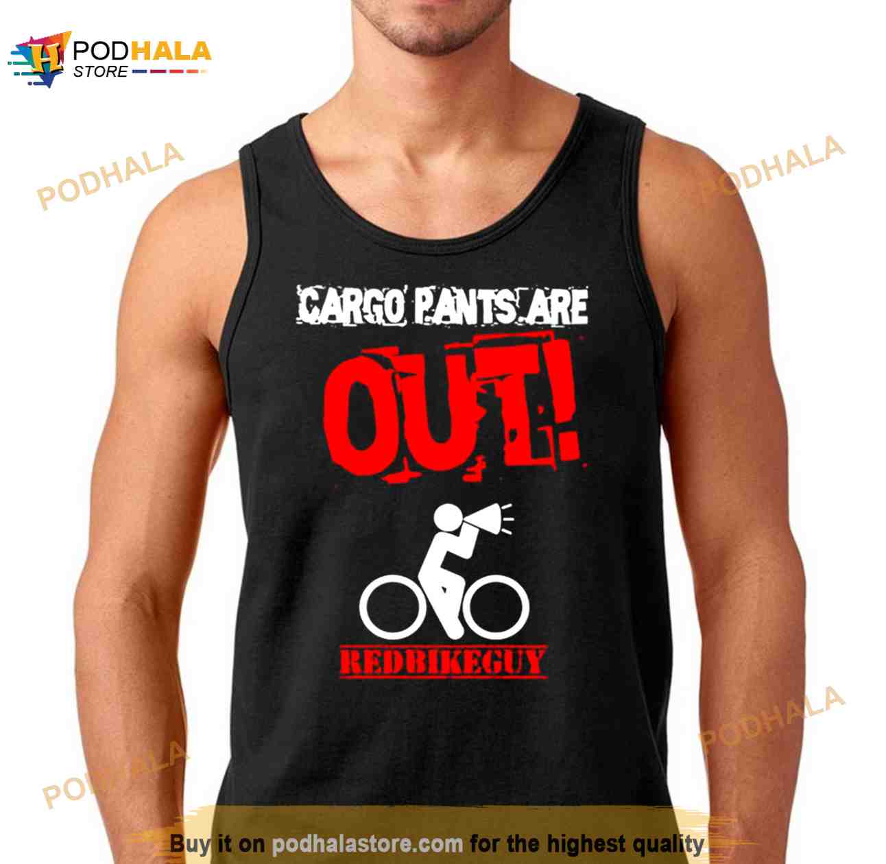 Cargo pants are out red bike guy Shirt Cargo pants are out red bike guy Shirt