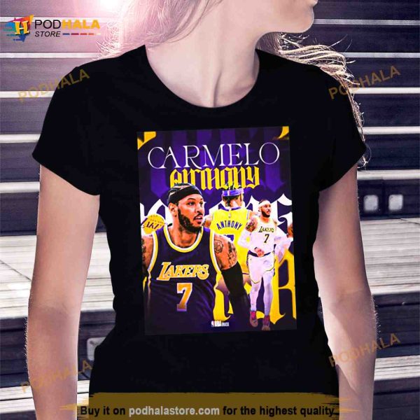Carmelo Anthony 7 Basketball Shirt