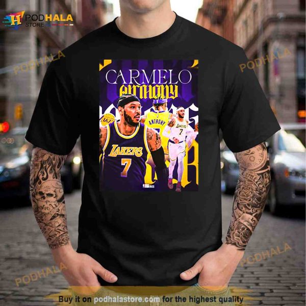Carmelo Anthony 7 Basketball Shirt